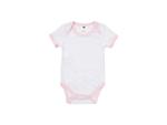 Baby Onesie Short Sleeve M(Pink Edge,3-6M)