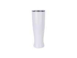 25oz/750ml Vase Shaped Pilsner Style Beer Tumbler(Blanco)