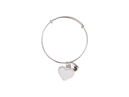 Sublimation Heart Bracelet – Blank Expressions