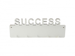 Sublimation SUCCESS HB Plaque w/ 5 Hooks