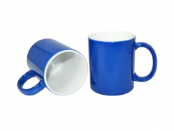 Mug magique A+ 330 ml bleu foncé Sublimation Transfert Thermique