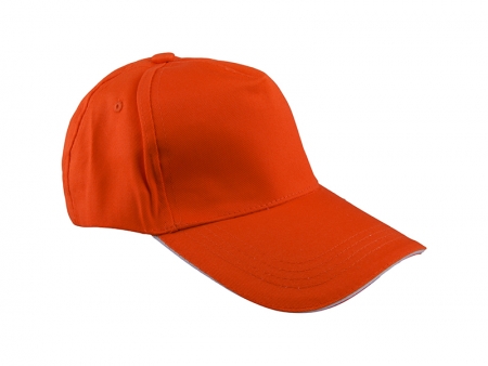 Sublimation Cotton Cap (Orange)