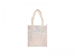 Sublimation Glitter Tote Bag (34*37cm, Champagne)