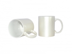 Sublimation 11oz Sparkling Mug(Pearl White)