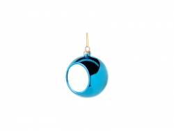 Bola Adorno de Navidad 6cm Insert No Incluido (Azul Claro) Cantidad Mínima: 100 unidades