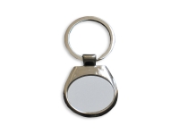 Sublimation Horizontal Oval Key Ring