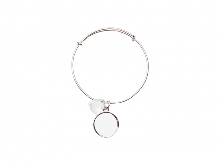 Pulsera Ajustable con Insert Redondo (Circular)