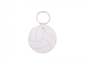 Sublimation Volleyball Pattern HB Keyring (D5.5cm)