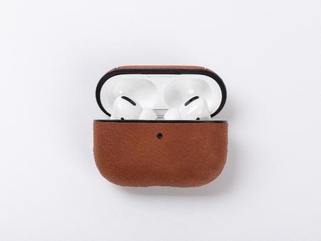 Estuche de Carga Auriculares AirPods Pro para Grabado (Marrón/Negro)