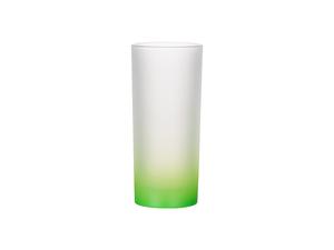 10oz Sublimation Glass Mug (Gradient Color Green)