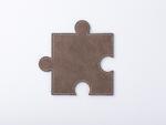 PU Puzzle Coaster(Dark Gray, 12*12cm)