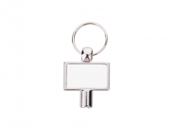 Sublimation Radiator Key Keyring (Rect)