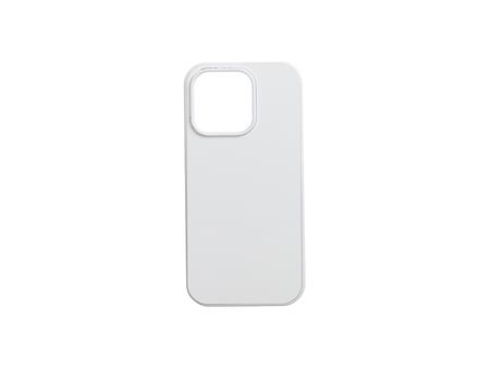 Sublimation iPhone 16 Pro Cover w/ insert (Plastic, White)