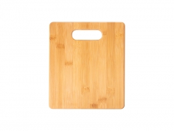 Bamboo Cutting Board (19.2*22.22*1.1cm)  MOQ:1000pcs