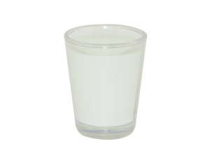 Vaso Chupito 1.5oz con Parche Blanco