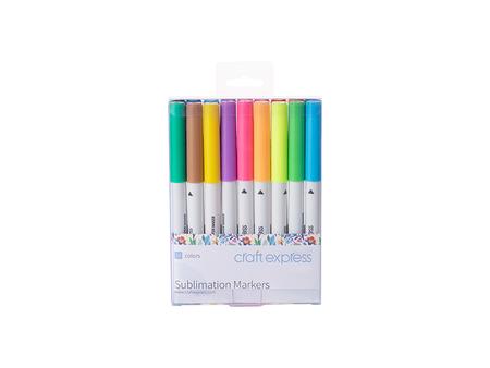 Canetas de Feltro Sublimação Craft Express Joy (18 Cores)