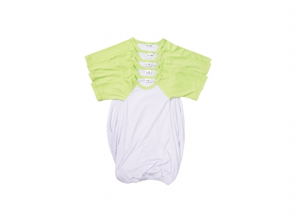 Pijama Bebé Manga Larga Raglán TallaXXL (Verde,18-24M)