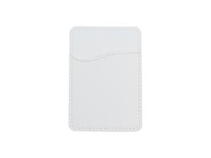 Sublimation Sublimation Phone Wallet with Sticker (White)