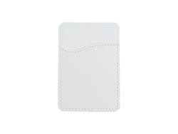 Sublimation Sublimation Phone Wallet with Sticker (White)