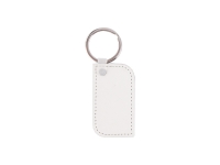 Sublimation PU Leather Key Chain (Round Corner Rec)