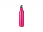 Sublimation 17oz/500ml Stainless Steel Cola Bottle (Rose red)