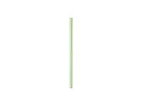 20cm Straight Green Glass Straw