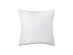 Sublimation Square Blended Plush Pillow Cover (White w/ White, 40*40cm)