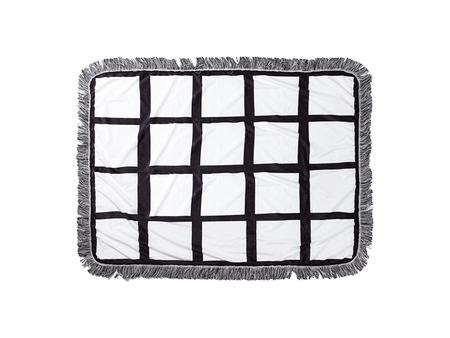 Sublimation 24 Panel Plush Throw Blanket (76*101cm/30&quot;x 40&quot;)