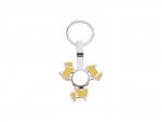 Sublimation Fidget Spinner Key Ring (Dog)