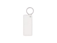 Sublimation PU Leather Key Chain (Rectangular)