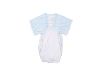 Sublimation Blanks Baby Nightdress Long Sleeve Raglan(Gray)