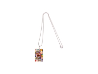 Sublimation Rectangular Shell Necklace (25*40mm)