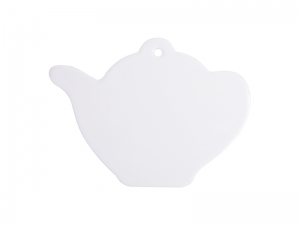 Sublimation Teapot Ceramic Coaster w/ Cork