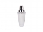 Sublimation 400ml Glass Cocktail Shaker (Frosted)