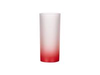 10oz Sublimation Glass Mug (Gradient Color Red)