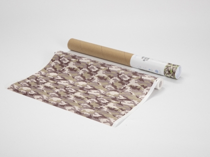 3D Sublimation Hydro Transfer Paper Roll(Green Camouflage, 38*1220cm/ 15in x 40ft)