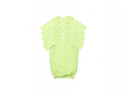 Pijama Bebé Manga Larga Talla S (Verde,0-3M)