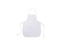 Avental Adulto Branco com Bolso Branco (75*60cm)