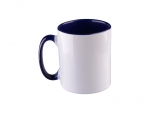 Sublimation 10oz Inner Rim Color Mug(Blue)