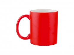 Taza Color Total 11oz (Mate, Rojo)