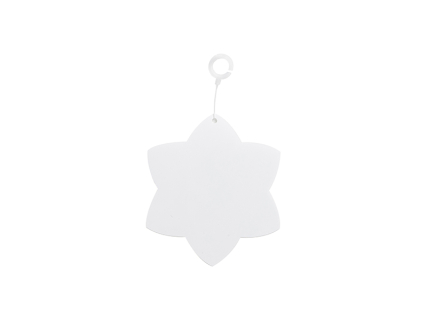 Sublimation PET Ornament (Snowflake Shape, 7.6*8.7cm)