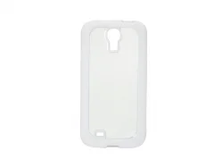 三星 S4 (I9500) PC+PU 壳 白色