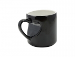 Sublimation Heart Shape Handled Color Changing Mug(Black)