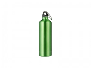 Sublimation 750ml Aluminum Water Bottle - Green