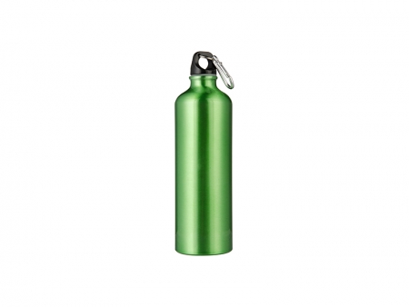 Sublimation 750ml Aluminum Water Bottle - Green