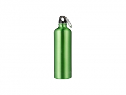 Sublimation 750ml Aluminum Water Bottle - Green