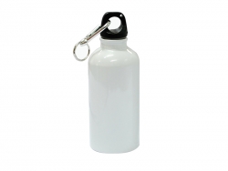 Sublimation 400ml Aluminium Water Bottle (White)