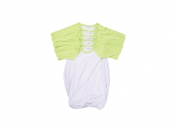 Pijama Bebé Manga Larga Raglán Talla L (Verde,6-12M)