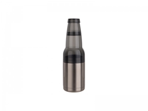 Sublimation 17oz/500ml Stainless Steel Beer Keeper w/ Bottle Opener(Silver)