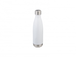 Garrafa Cola Inox 17oz/500ml (Branco)